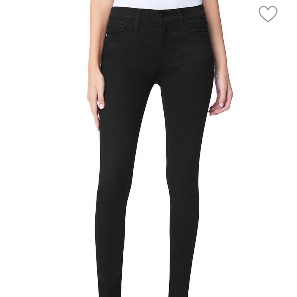 Joe’s skinny mid-rise jeans 25 black